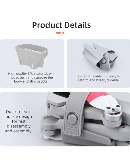 Correa de soporte para hélices DJI Mini 3 Pro SENSKDN