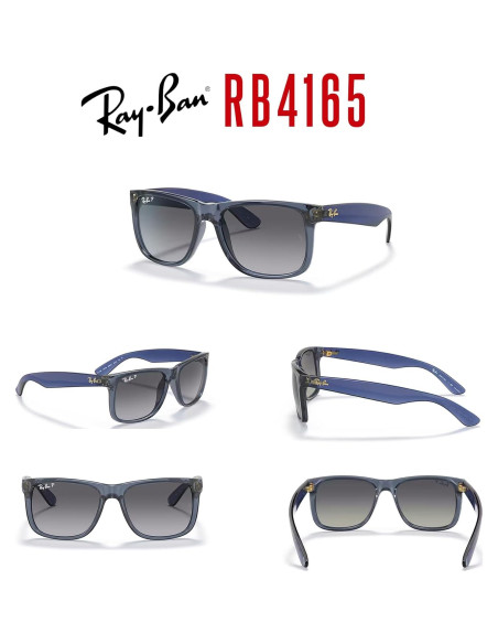 Gafas de sol Ray-Ban RB4165 Justin con kit de limpieza