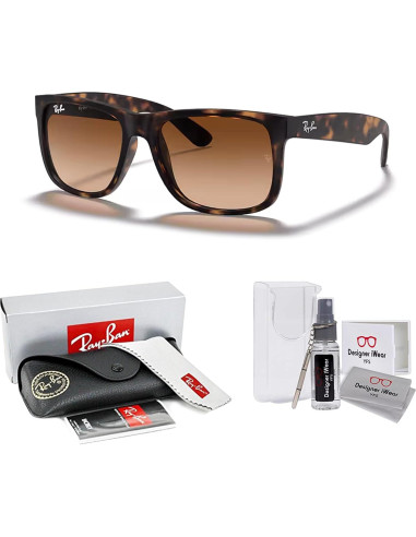 Gafas de sol Ray-Ban RB4165 Justin Unisex + Kit de Cuidado