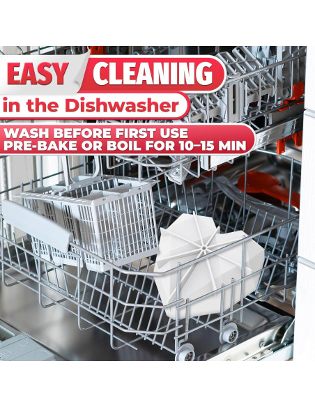 Molde de Silicona Corazón HYQO 18.5x16.5cm Antiadherente