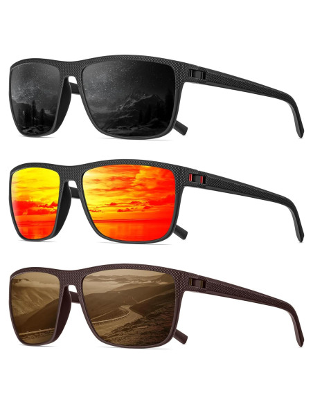 Gafas de sol QALLY polarizadas UV400 para hombres