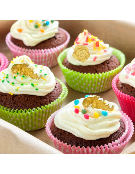 Moldes de Fondant de Silicona AIMEIKI 3 Piezas Barrocos 3D