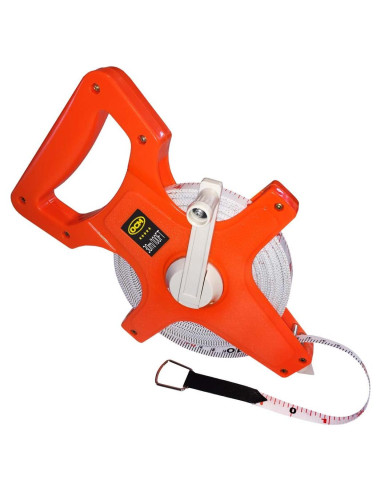 Cinta Métrica OCM de Fibra de Vidrio 30 Metros Resistente