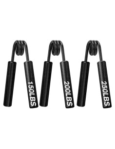 Fortalecedor de Agarre de Mano COVVY - Paquete de 3 (68, 90, 113 kg)