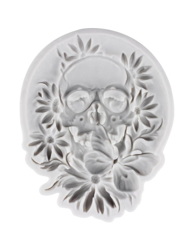 Moldes de Silicona de Calavera QDMOLDS para Fondant y Chocolate