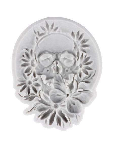 Moldes de Silicona de Calavera QDMOLDS para Fondant y Chocolate