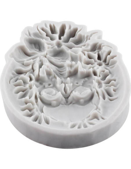 Moldes de Silicona de Calavera QDMOLDS para Fondant y Chocolate