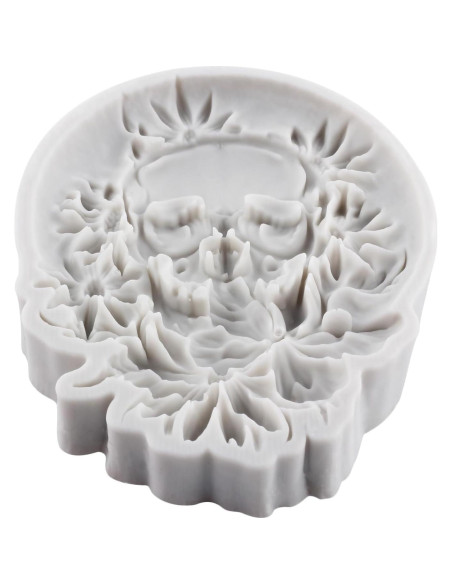 Moldes de Silicona de Calavera QDMOLDS para Fondant y Chocolate