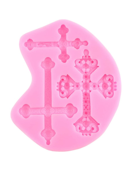 Set de 5 Moldes de Silicona para Fondant LKDQUTHM