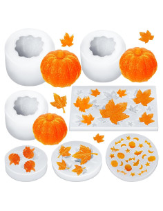 Moldes de Silicona para Velas Halloween KVCSYAW - 7 Pcs