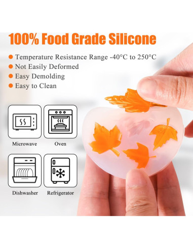 Moldes de Silicona para Velas Halloween KVCSYAW - 7 Pcs