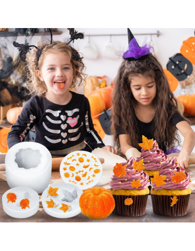 Moldes de Silicona para Velas Halloween KVCSYAW - 7 Pcs