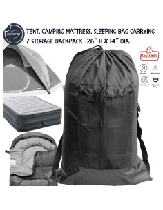 Bolsa de Almacenamiento MYSUPOT Negra 50.8x15.2x71.1 cm 2