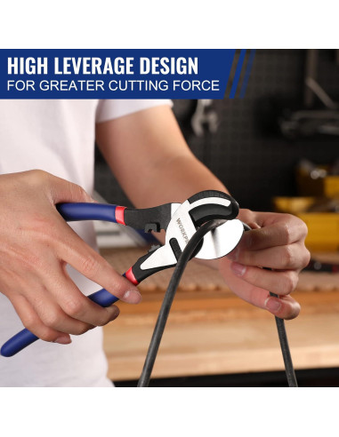 Cortador de Cable WORKPRO 23.5 cm Alta Palanca Acero