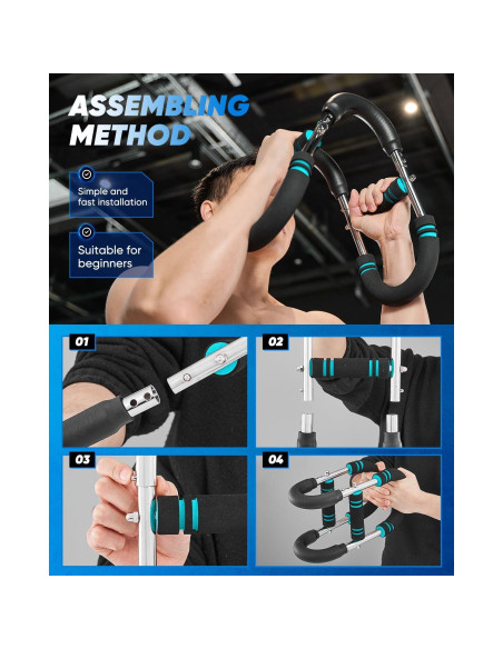 Entrenador de brazos Saker CP84844 ajustable 20-60LB