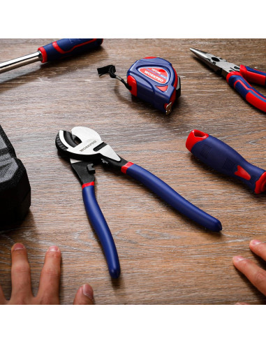 Cortador de Cable WORKPRO 23.5 cm Alta Palanca Acero