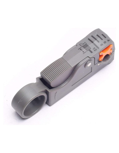 Herramienta Desforradora de Cable Coaxial DEVMO RG6 RG11 RG58 RG59