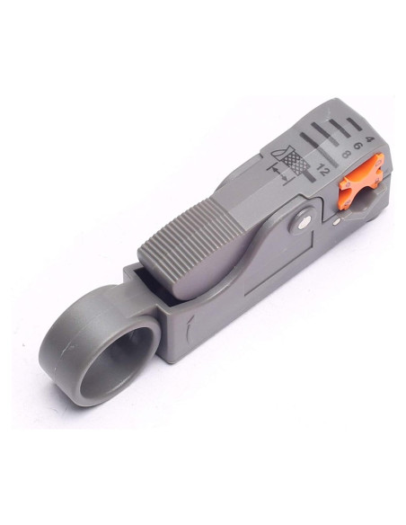 Herramienta Desforradora de Cable Coaxial DEVMO RG6 RG11 RG58 RG59
