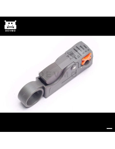 Herramienta Desforradora de Cable Coaxial DEVMO RG6 RG11 RG58 RG59 2