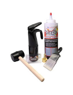 Kit de Inicio Relleno de Grietas Mágico 0.64 kg y Herramientas
