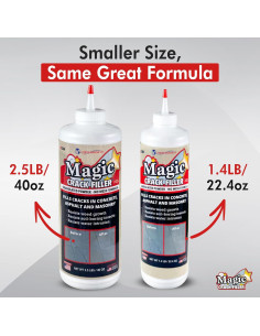 Relleno de Grietas Magic 635g - Reparación Concreto y Asfalto 2