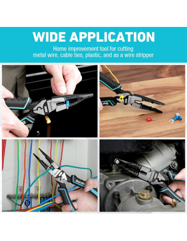 Alicates Multifuncionales DURATECH 6-en-1 21.6 cm