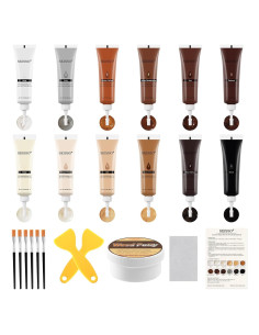 Kit de Reparación de Muebles de Madera SEISSO - 12 Rellenos