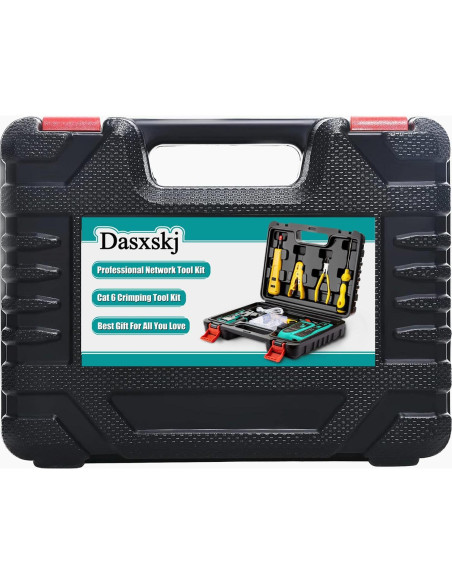 Kit de Herramientas de Crimpado RJ45 Dasxskj Cat6 Cat5e