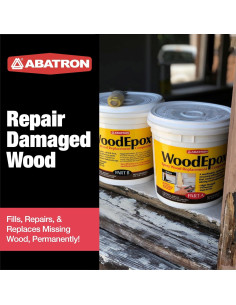 Masilla Epóxica Abatron WoodEpox 2 Cuartos para Madera 2