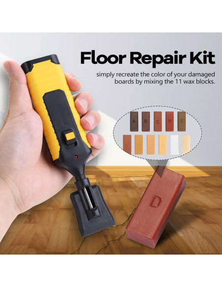Kit de Reparación de Rayones Leepesx para Muebles y Pisos