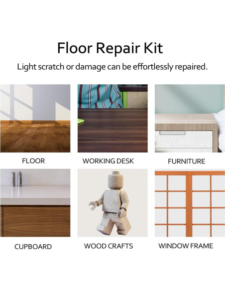 Kit de Reparación de Rayones Leepesx para Muebles y Pisos