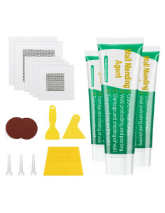 Kit de Reparación de Paredes GASRONS - 3 Paquetes 100g Masilla