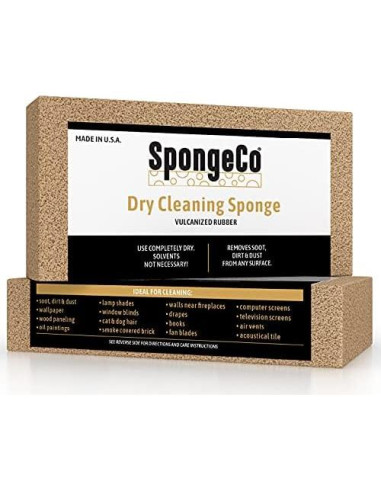 Esponja de Borrado SpongeCo - Limpieza en Seco 2 Paquete