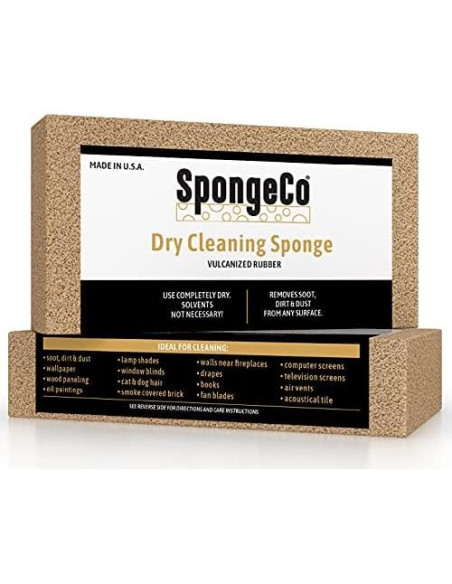 Esponja de Borrado SpongeCo - Limpieza en Seco 2 Paquete