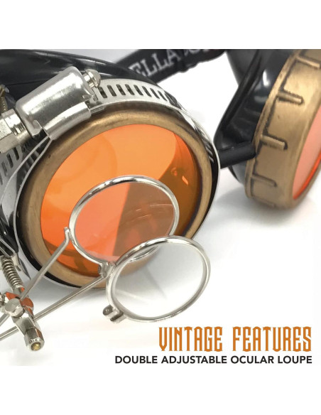 Gafas Steampunk UMBRELLALABORATORY con Lentes de Color Gafas Steampunk UMBRELLALABORATORY con Lentes de Color