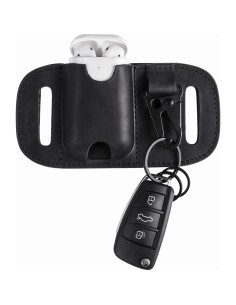 Funda de cuero Gentlestache para encendedor negro 2