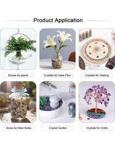 Piedras Chips Ojo de Tigre y Lapis Lazuli SUNYIK 227g 2