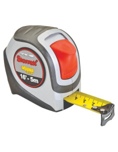 Cinta Métrica Retráctil Starrett Exact Plus 4.88 m Nylon