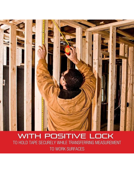 Cinta Métrica Retráctil Starrett Exact Plus 4.88 m Nylon