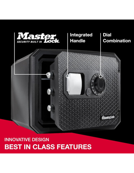 Caja Fuerte SentrySafe a Prueba de Fuego y Agua 0.82 Pies