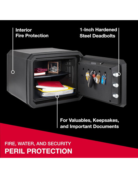 Caja Fuerte SentrySafe a Prueba de Fuego y Agua 0.82 Pies