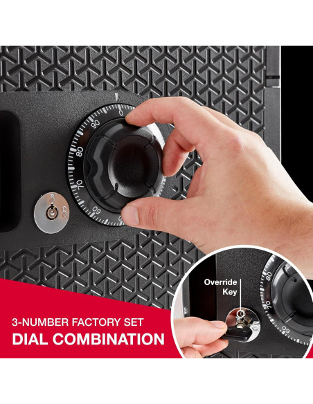 Caja Fuerte SentrySafe a Prueba de Fuego y Agua 0.82 Pies