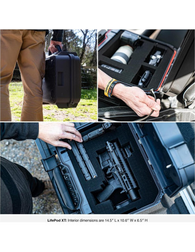 Caja Fuerte Biométrica Impermeable VAULTEK LifePod XT