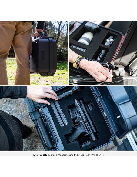 Caja Fuerte Biométrica Impermeable VAULTEK LifePod XT