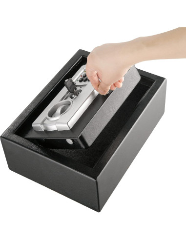 Caja Fuerte Digital Stalwart 83-DT5914 de Acero 29.85x22.23cm