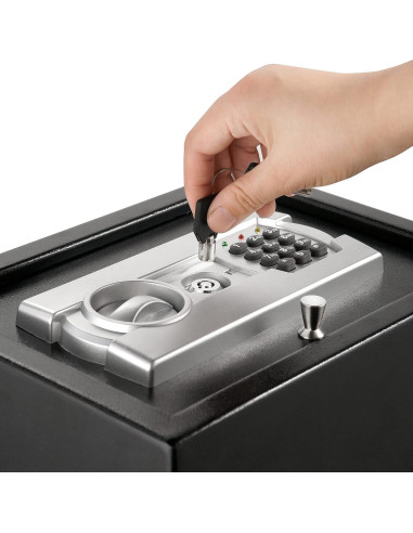 Caja Fuerte Digital Stalwart 83-DT5914 de Acero 29.85x22.23cm