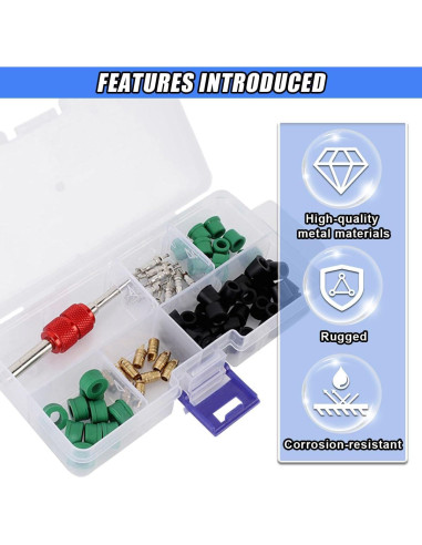 Kit de Reparación A/C Automotriz DUSCOKE 71 Piezas