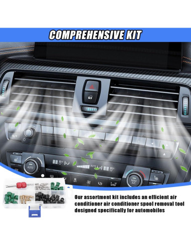 Kit de Reparación A/C Automotriz DUSCOKE 71 Piezas