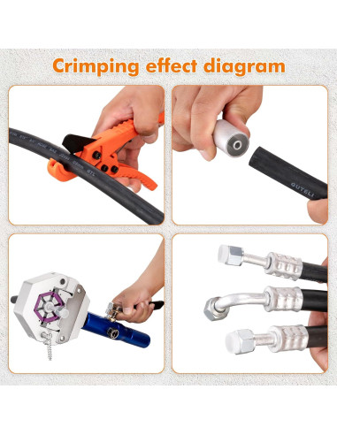 Kit de Manguera de Aire Acondicionado SANTANTOOOL 26PCS 2.9m