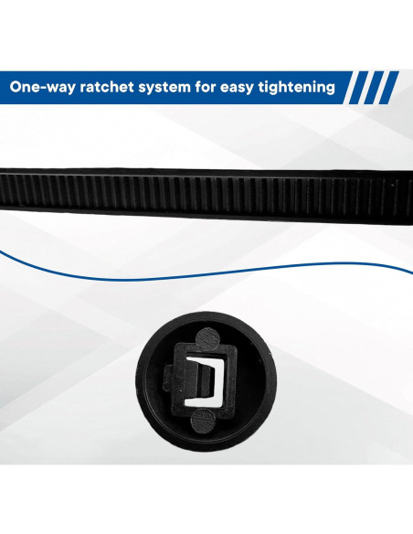 Kit de Sujetadores de Cable de Nylon GIroiyai 100 Piezas